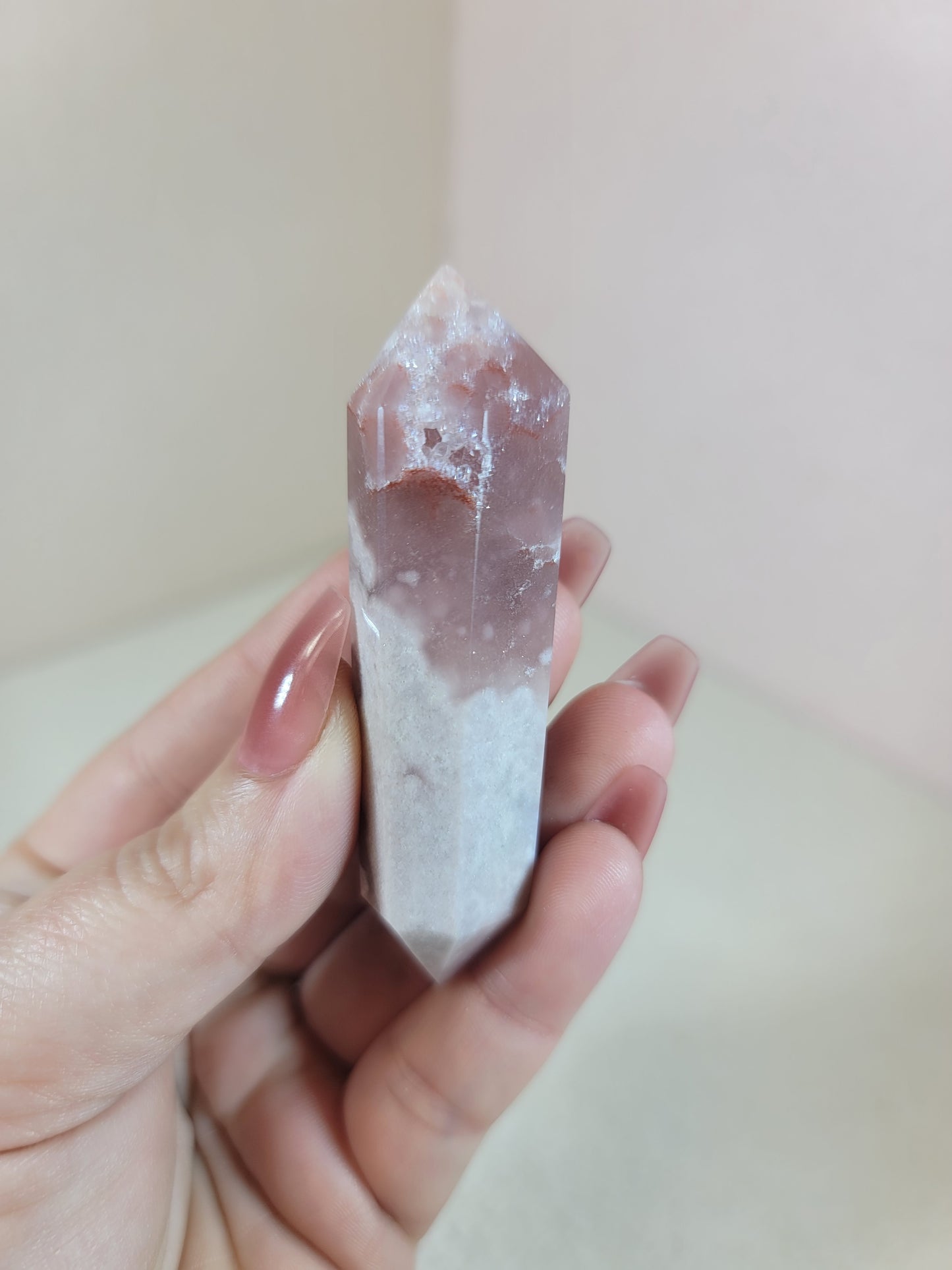 (H) Pink Amethyst Double Termination DT