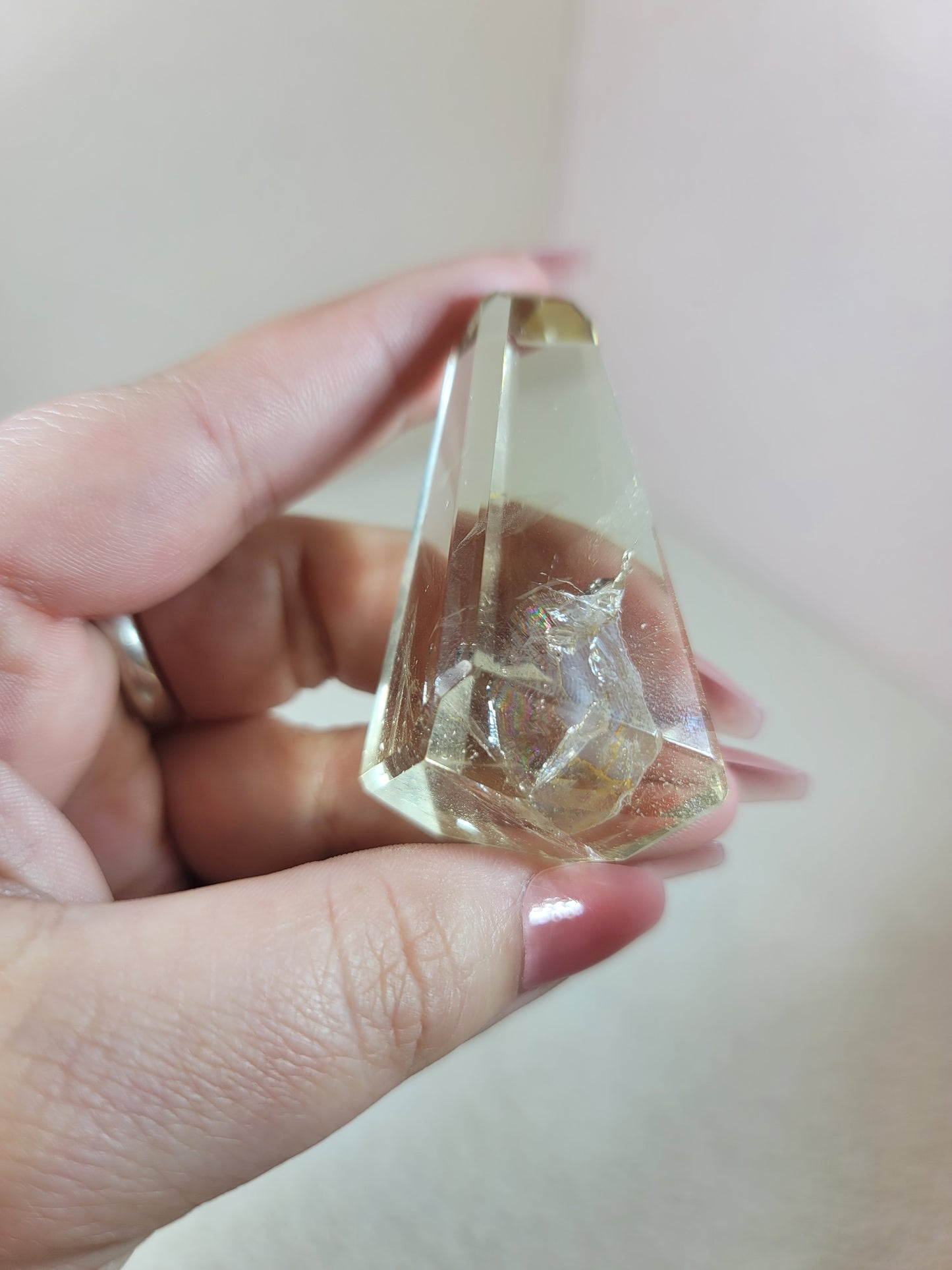 (A) High Quality Natural Citrine Faceted from Brazil