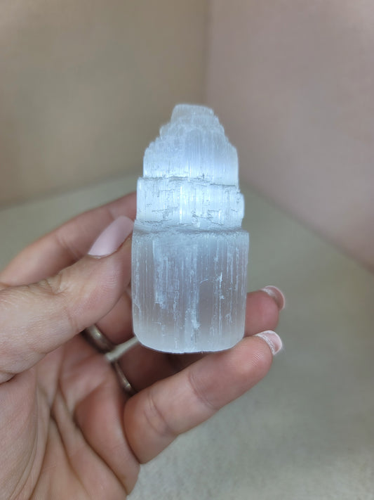 Selenite Charging Skyscraper Tower 2.5"
