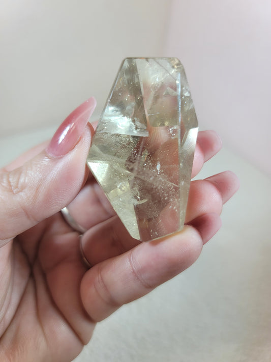 (E) High Quality Natural Citrine Faceted from Brazil