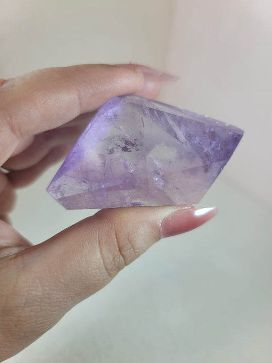 (D) High Quality Faceted Amethyst from Brazil