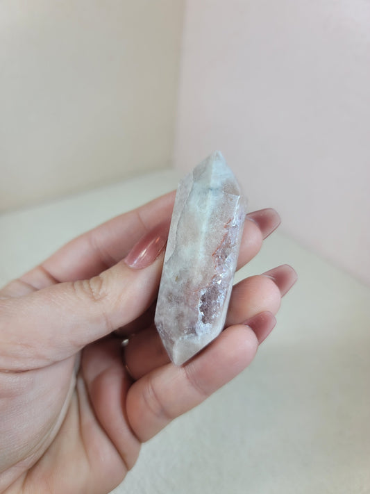 (L) Pink Amethyst Double Termination DT