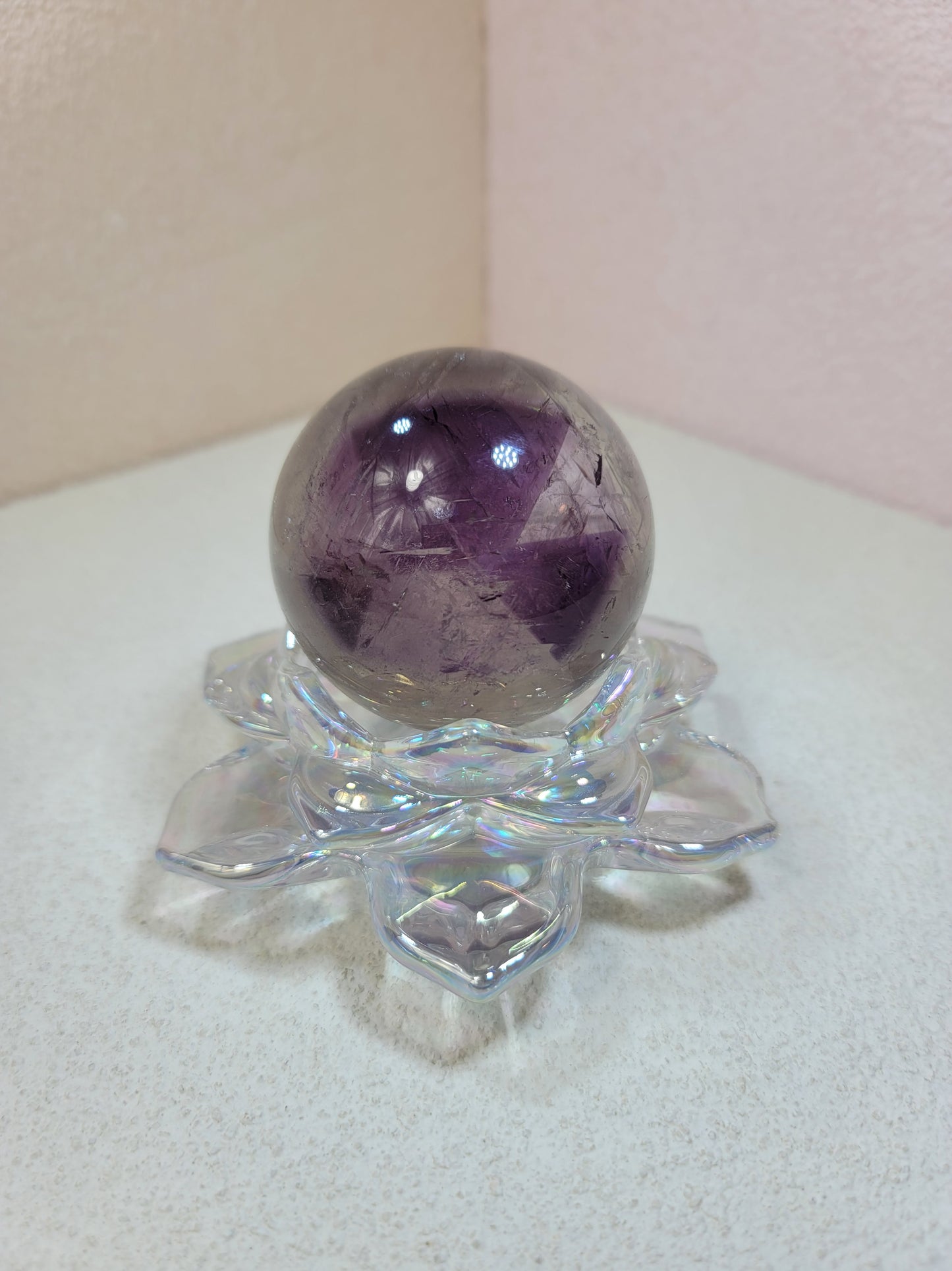 Spectacular High Quality Phantom Amethyst Sphere with Full Phantom from Brazil