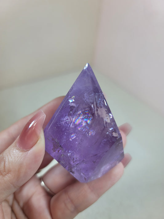 (F) High Quality Faceted Amethyst from Brazil