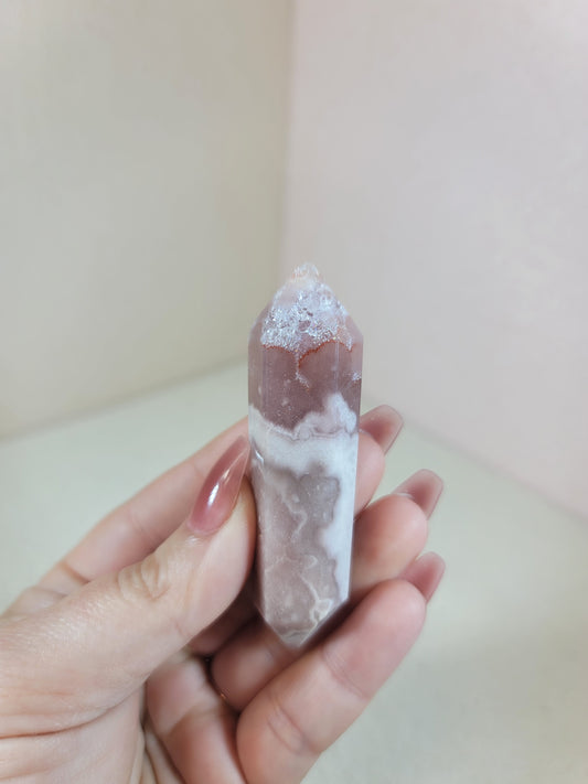 (H) Pink Amethyst Double Termination DT