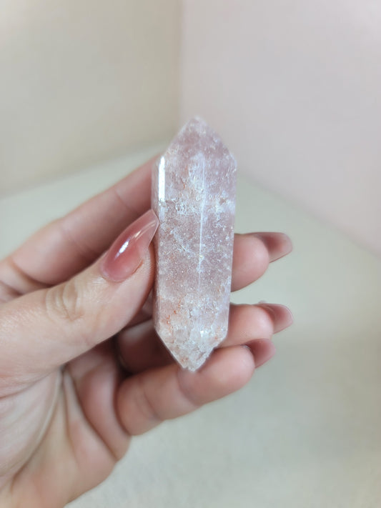 (M) Pink Amethyst Double Termination DT
