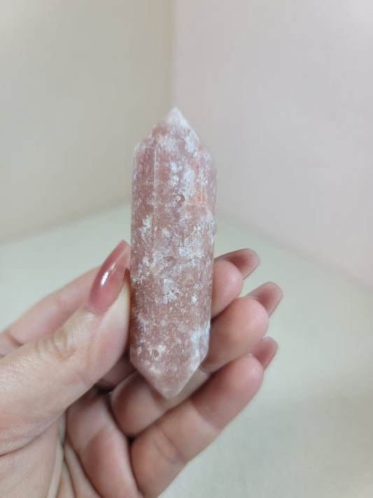 (I) Pink Amethyst Double Termination DT